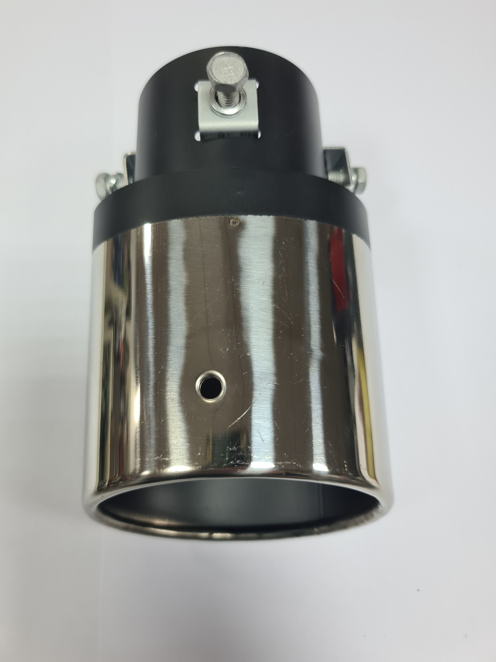 Насадка на глушитель универсальная тёмного цвета тюнинг