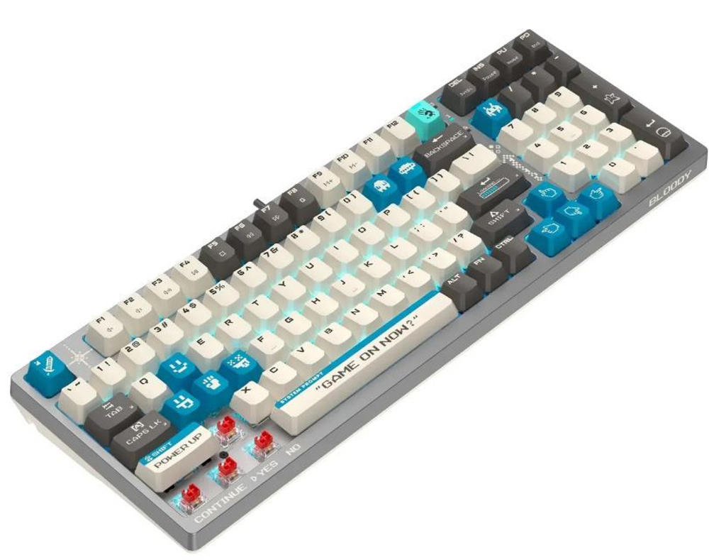 Клавиатура  A4Tech Bloody S98 Pixels Blue