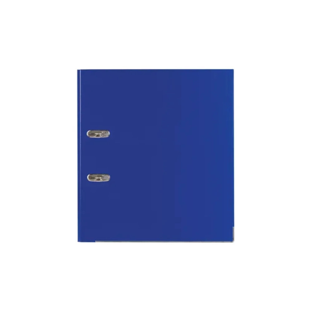 Регистратор 75мм BRAUBERG, покрытие пластик, с уголком, синяя