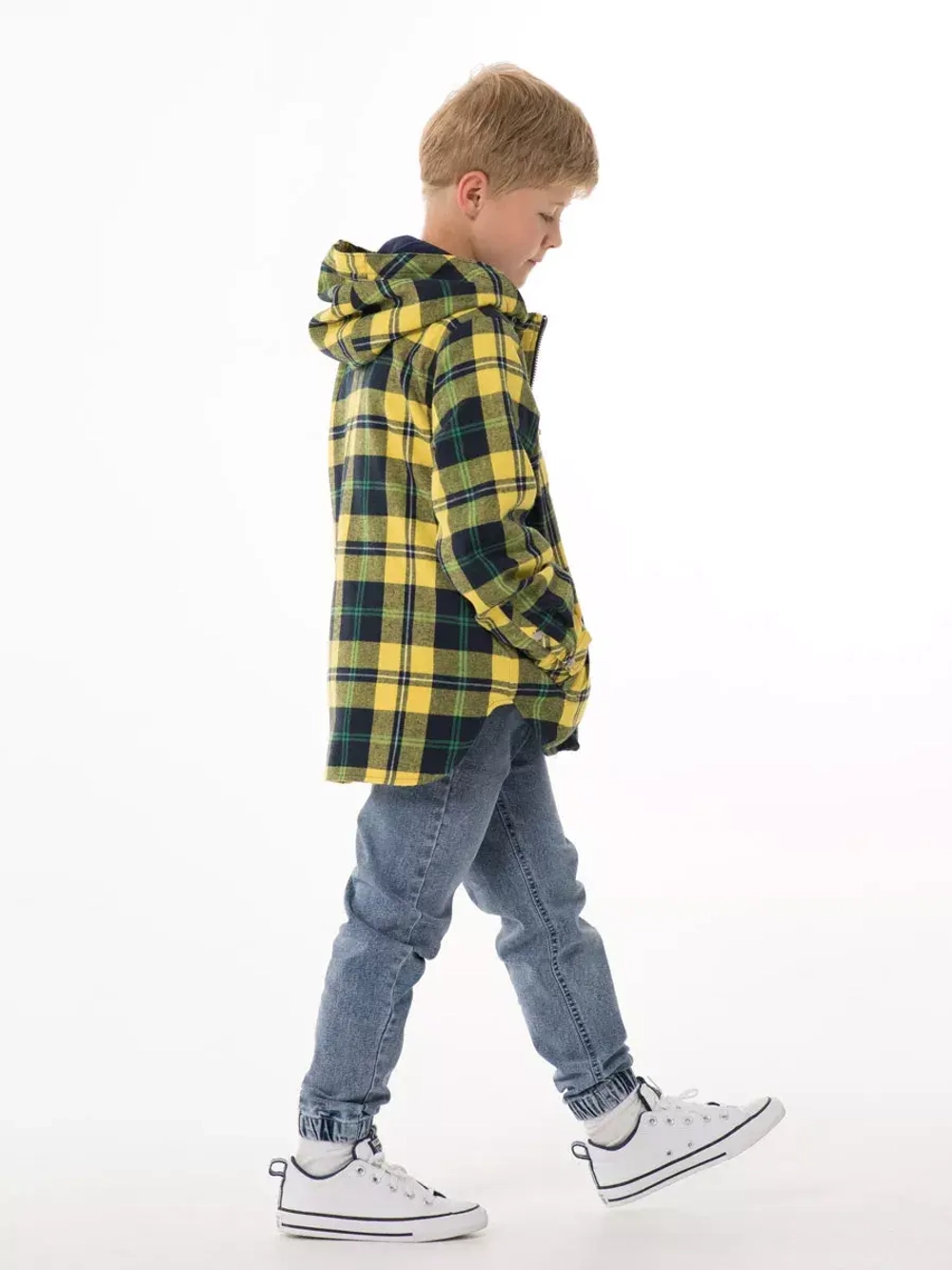 Фланелевая рубашка на флисе