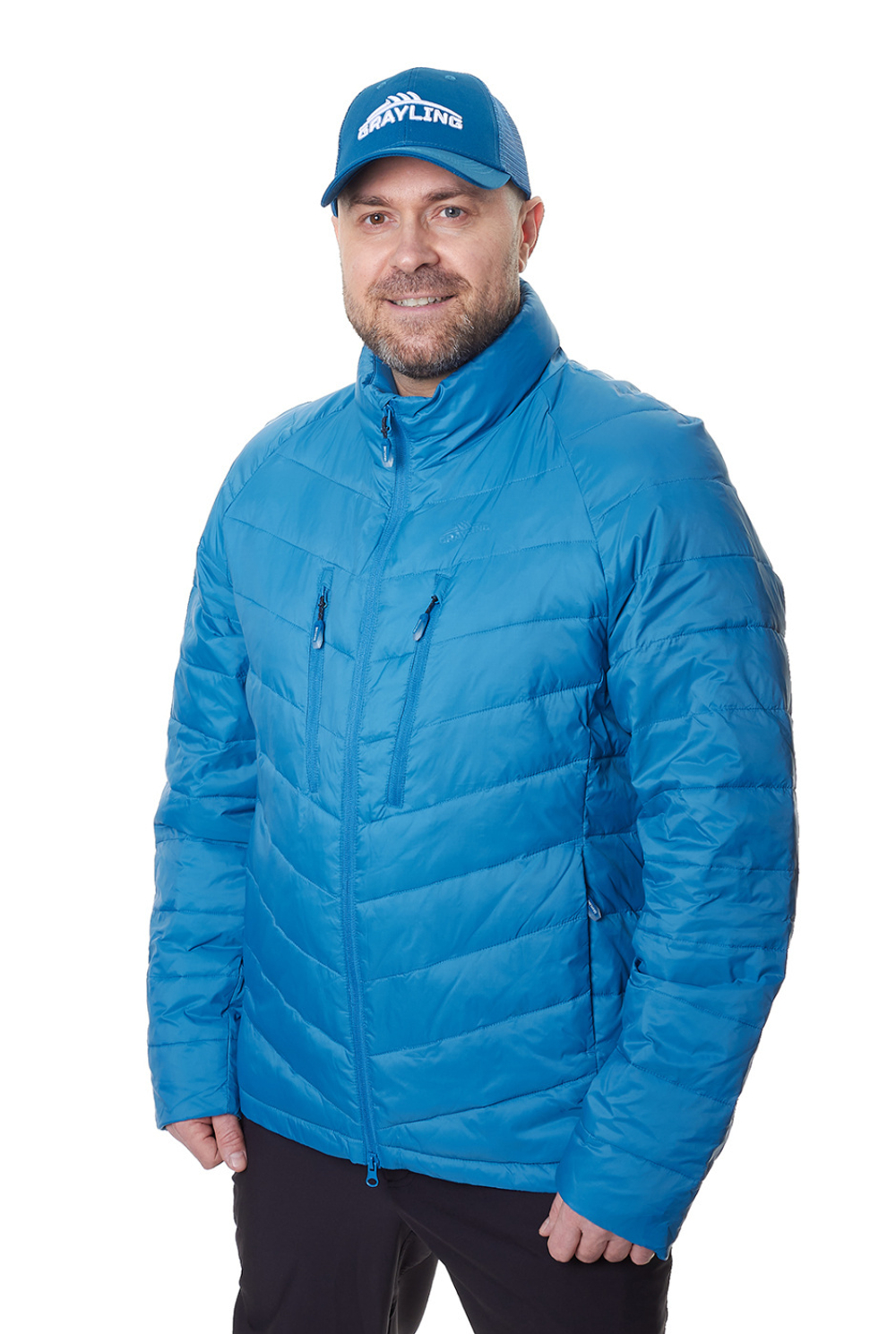 Демисезонная мужская куртка Grayling Ontario (РипСтоп) Синий