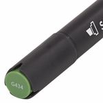 Маркер для скетчинга двусторонний 1 мм - 6 мм BRAUBERG ART CLASSIC, ТЕМНО-ОЛИВКОВЫЙ (G434), 151804