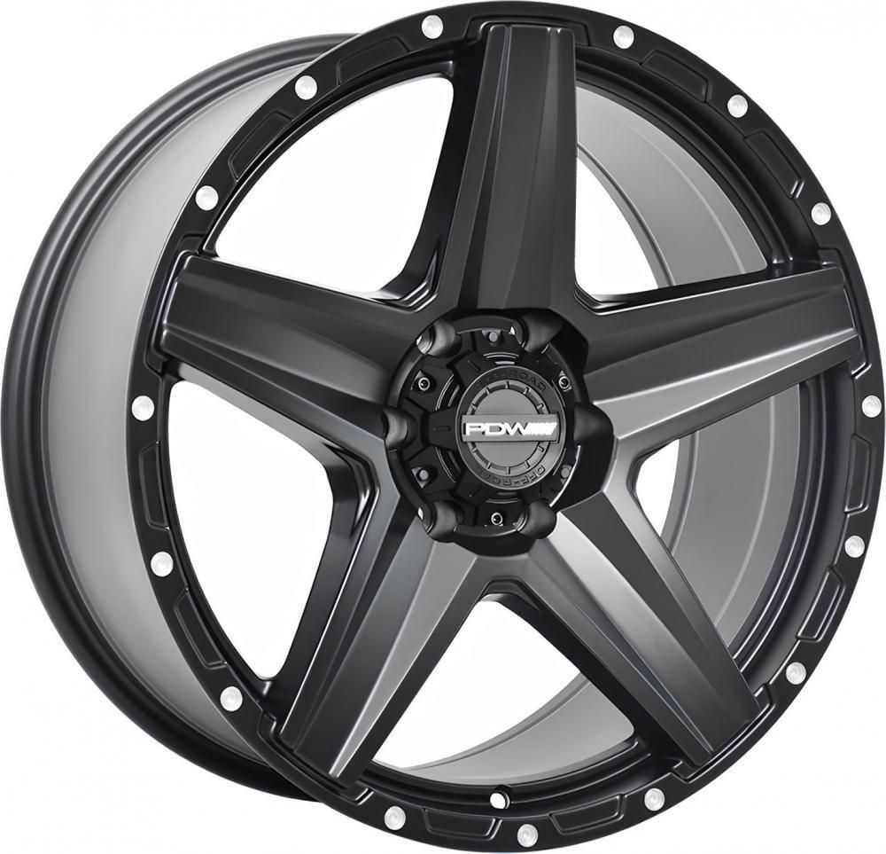 PDW Titan 8x18 6x139.7 ET 36 Dia 100.1 (титановый)