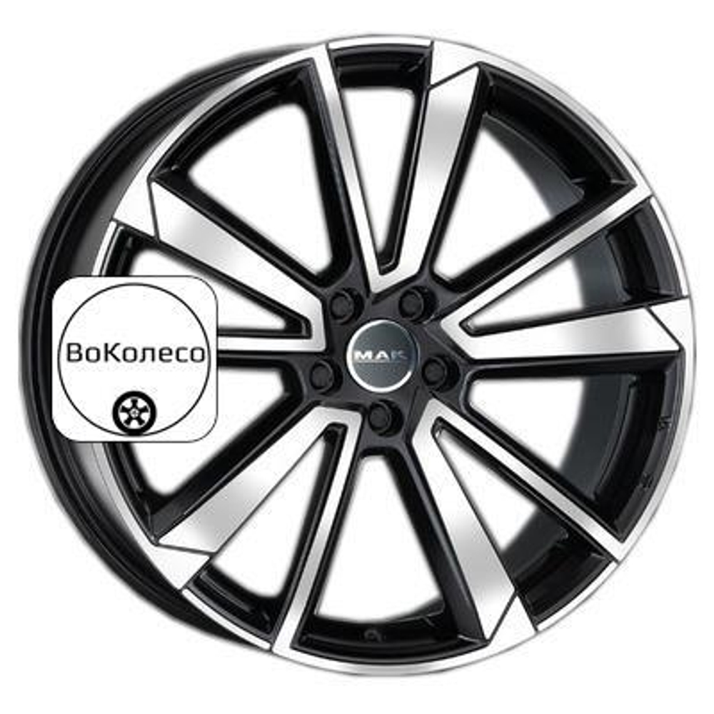 8,5x19/5x112 ET45 D57,1 Fivestar Black mirror MAK