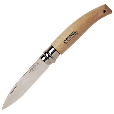 Нож складной Opinel №08 Садовый Нерж. Рукоять из дерева бука