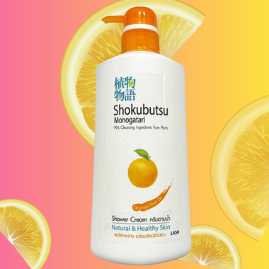 Гель для душа Апельсиновое масло, Lion Shokubutsu 500 мл