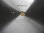 Пила дисковая Ø400 х 30 х 3,6/2,5 Z84 WZ WoodTec