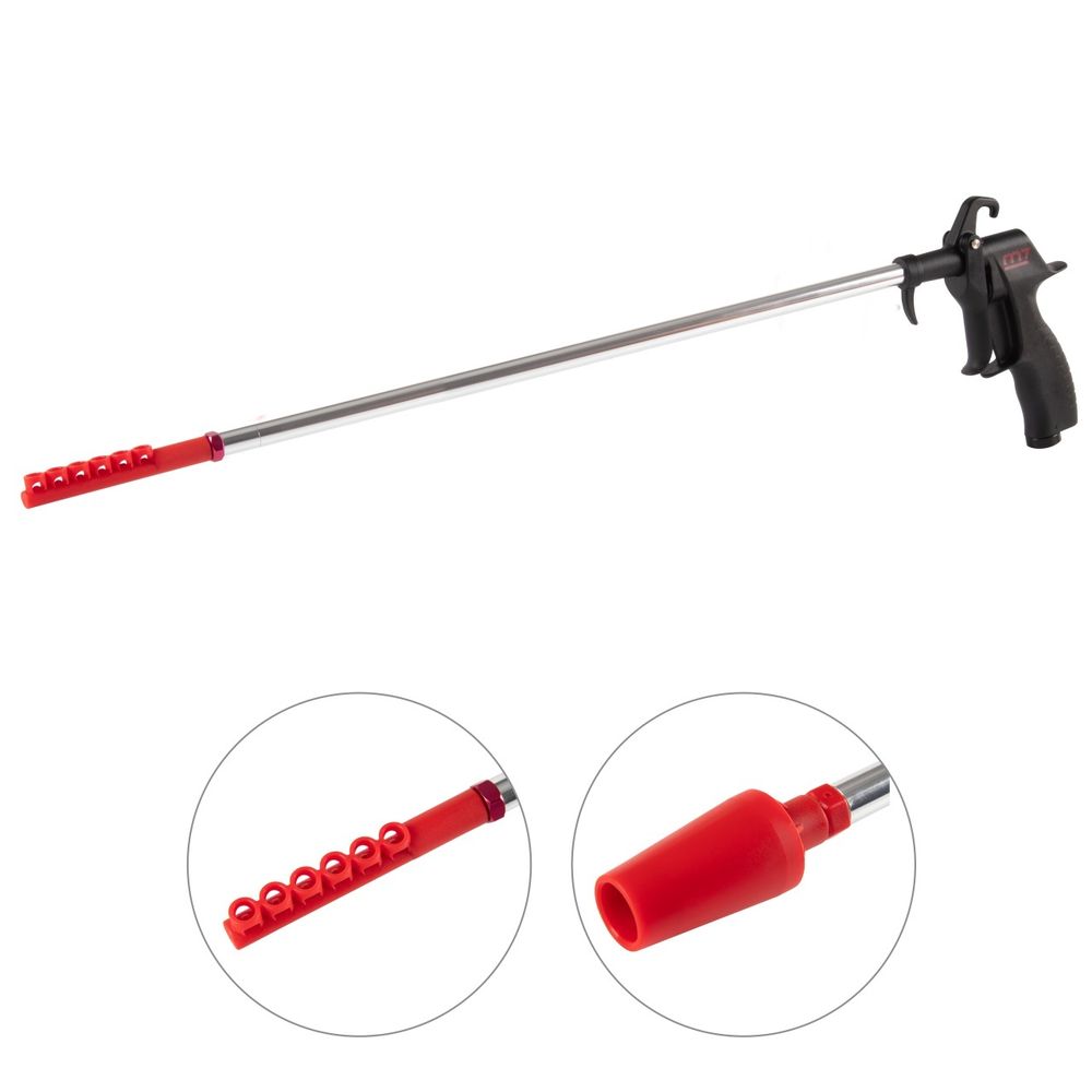 MIGHTY SEVEN (JC-122LD) Пистолет продувочный 8,5 бар, 560 мм, 2 насадки