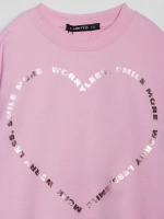 Свитшот для девочки, розовый