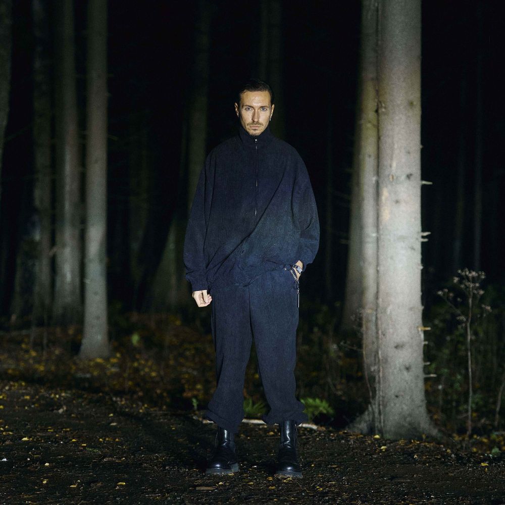 Рубашка Смерч Вельвет Черная