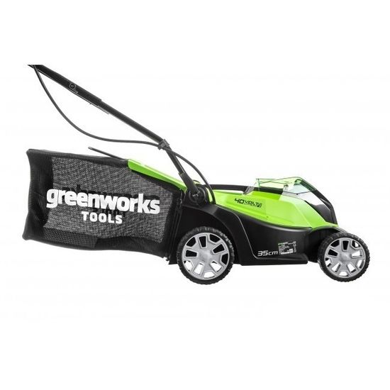 Газонокосилка аккумуляторная "GREENWORKS" G40LM35K2 2501907UB