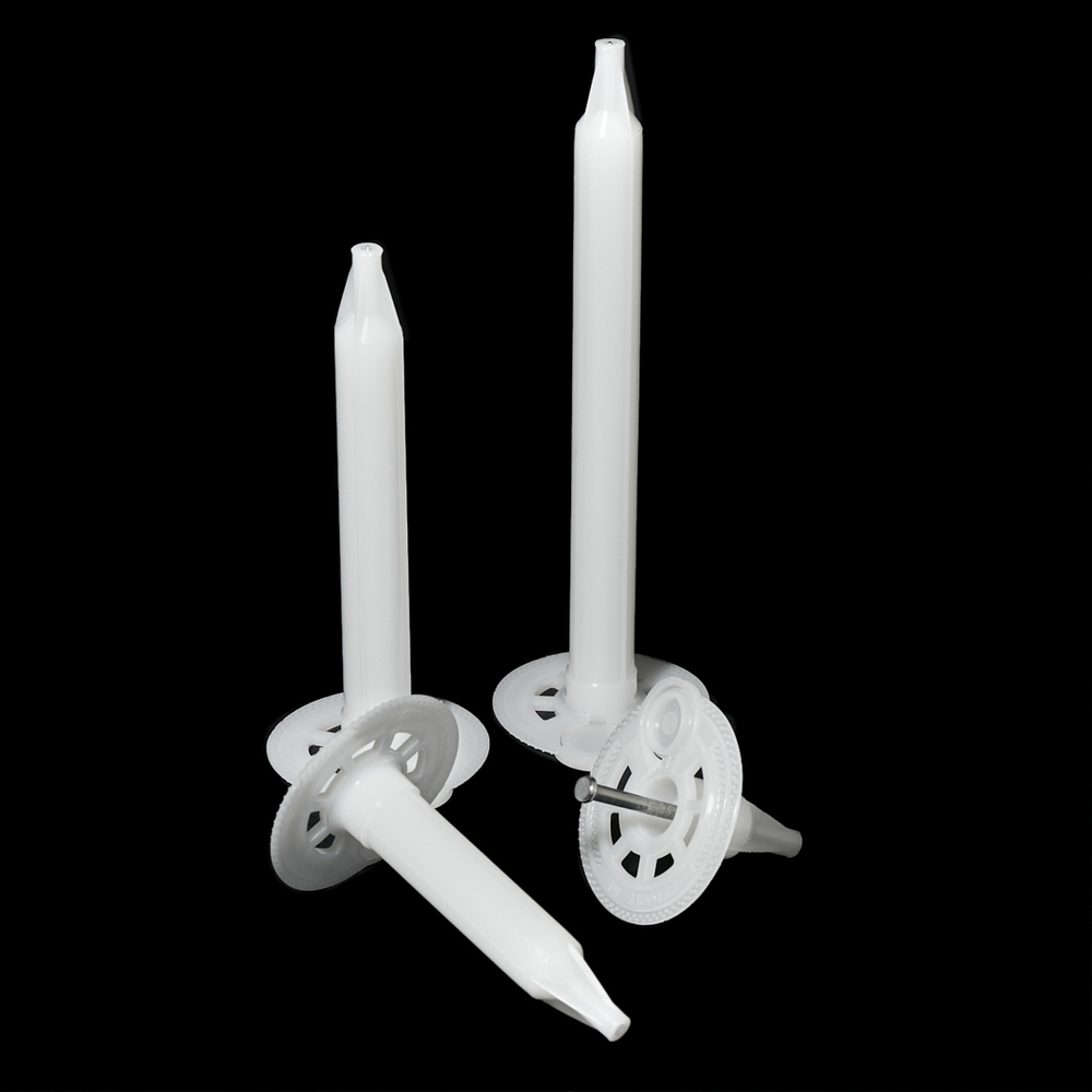 Тарельчатый дюбель гриб 120 мм с крышкой и гвоздем для бетона и кирпича IN120-62 (100 шт/уп) FEDAST