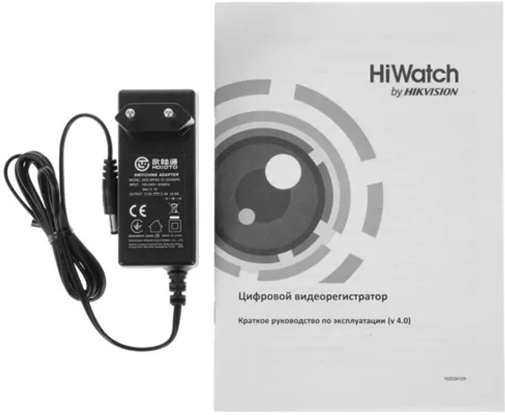 HiWatch DS-H208UA(C) 8-ми канальный гибридный HD-TVI регистратор c технологией AoC и Motion Detection 2.0.