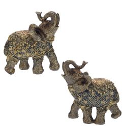 GAEM Фигурка декоративная "Слон", L10,5 W5,5 H12,5 см, 2в.