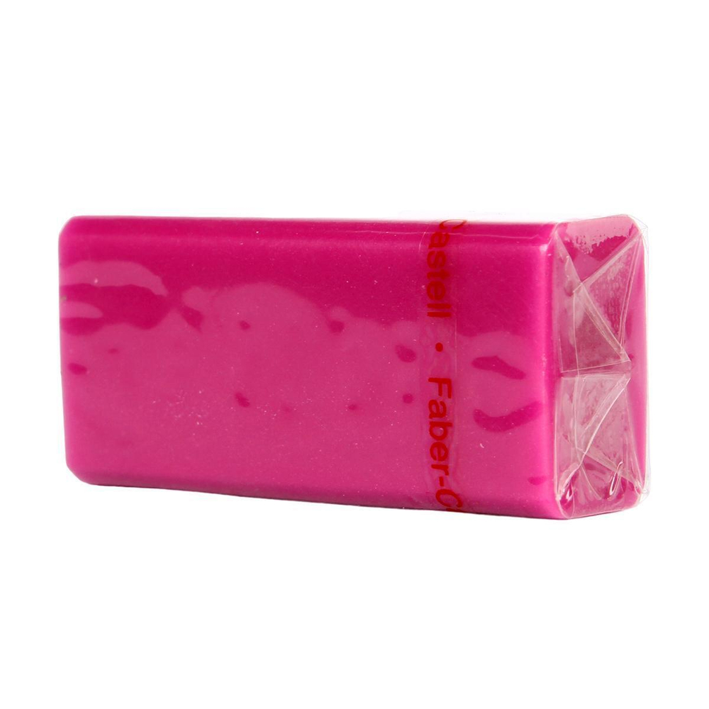 Ластик "Dust Free" 11*18*41мм, прямоугольный, бирюзовый/розовый/синий (Faber-Castell)