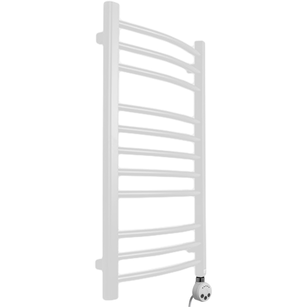 Полотенцесушитель GROIS Todor GR-014 500х800 П11 (3+5+3) RAL9003 белый матовый, (1 шт)