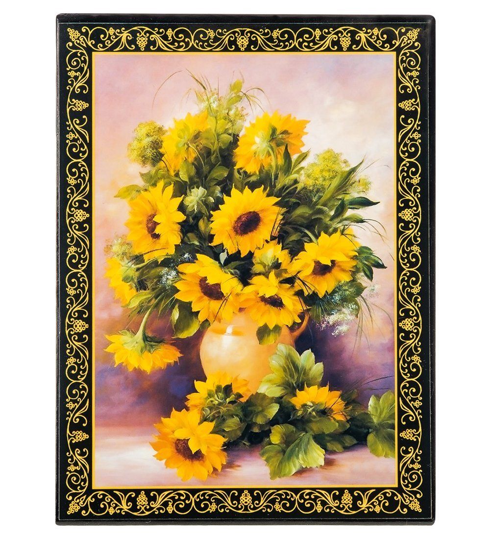 Народные промыслы ШК-11/ 6-I Шкатулка в технике декупаж (13х18х4)