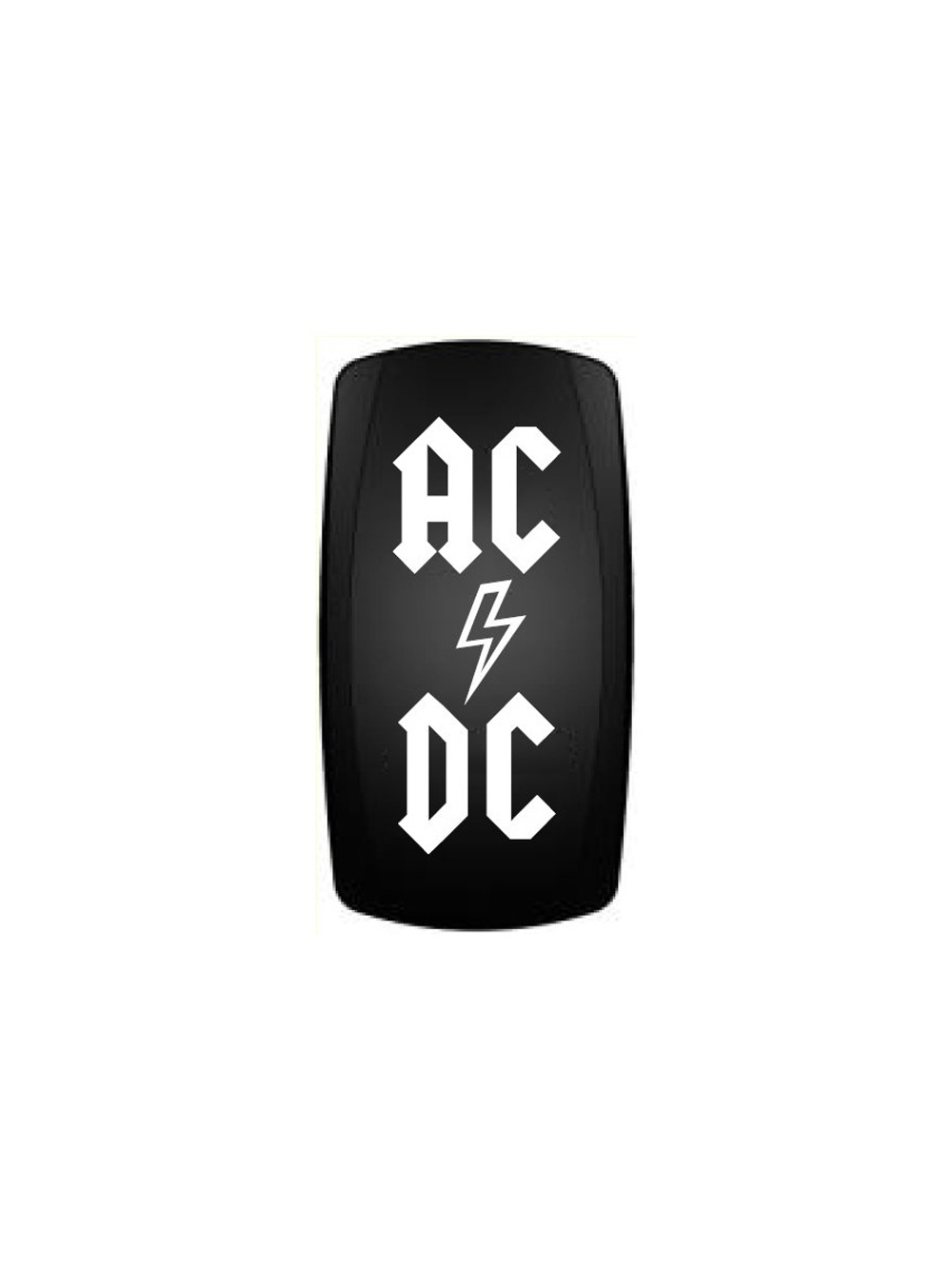 Переключатель ВКЛ/ВЫКЛ, белый, AC/DC