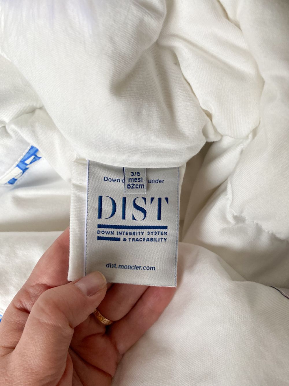 Пуховый конверт Moncler, 62