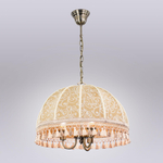 Citilux Базель CL407135 Люстра подвесная с абажуром Вышивка