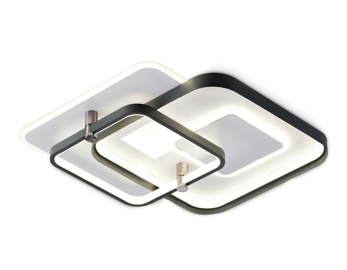 Светильник светодиодный потолочный с пультом FL5055 WH/GR белый/серый 134W 3000K-6400K 480*480*100 (ПДУ РАДИО 2.4G)