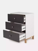 Комод RANT "BAMBOO" 64см 3 ящ. (арт.103) Moon Grey