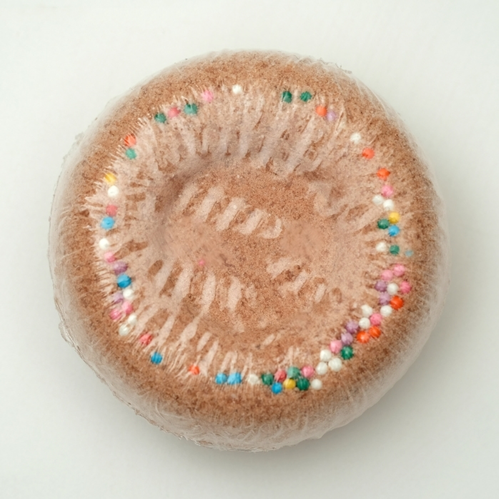 3998897 Бурлящий шар для ванн "Имбирный пончик", 60 г