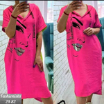 Домашнее платье-туника