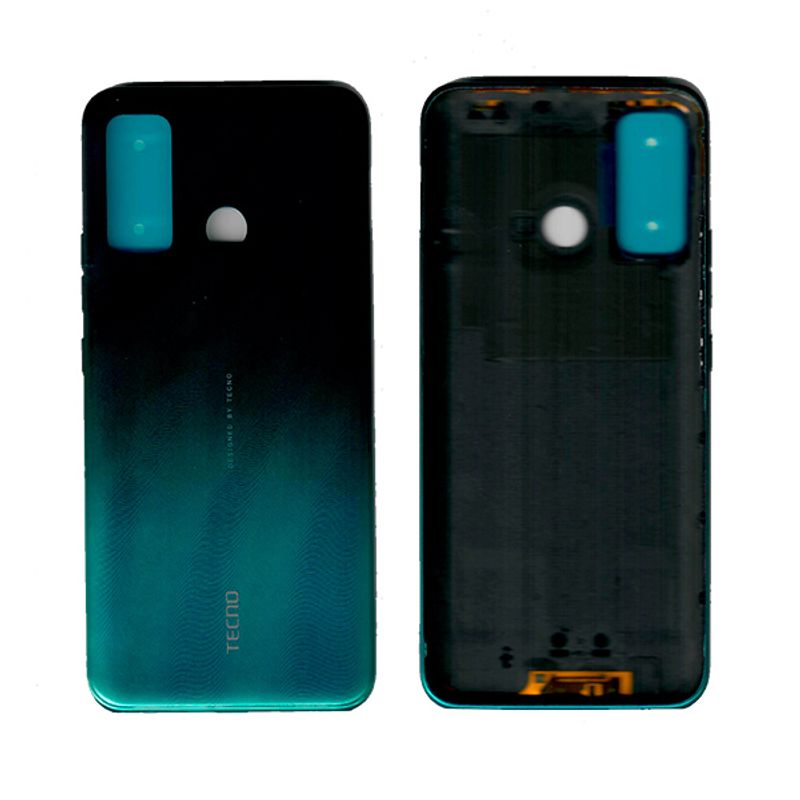Задняя крышка для TECNO Spark 5 green зеленая