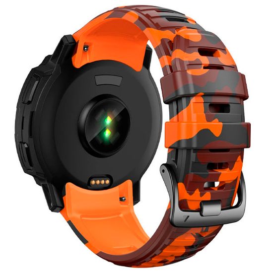 Ремешок 26 мм силиконовый для Garmin Instinct 2X Solar / Instinct  2X Solar Tactical оригинальное быстросъемное крепление Torch
