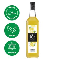 Сироп Лимонный для лимонада 1л 1883 Maison Routin NEW