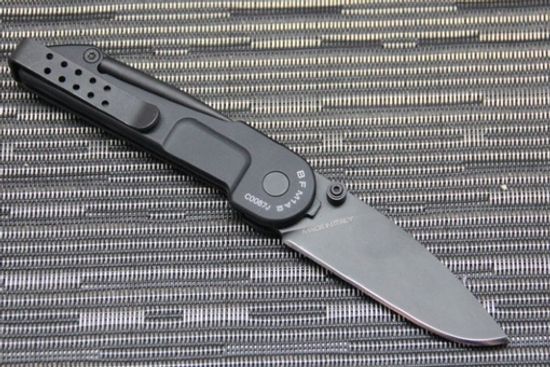 Складной нож Extrema Ratio 135BFM1A2BLK RU - "M1A2BLK" c клинком из стали Böhler N690, рукоять Anticorodal®
