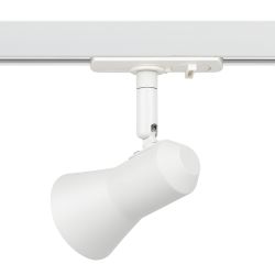 Трековый светильник однофазный ЭРА Taper TR37-GU10 WH под лампу GU10 белый