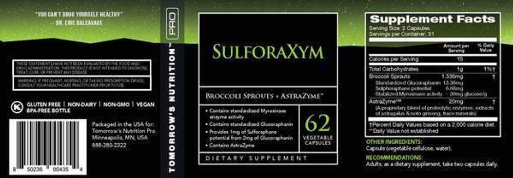 SULFORAXYM NRF2 detox