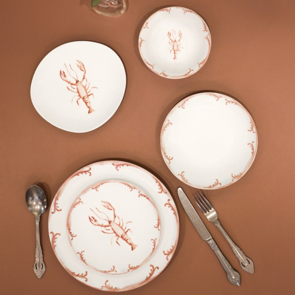 Lobster Coral Тарелка 20см 1972 [12]