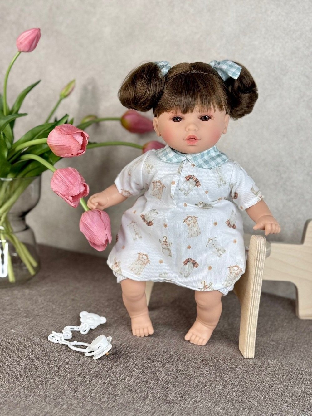 Кукла Marina and Pau 40cм PETITE мягконабивная (M425K)