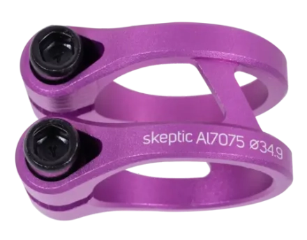 Зажим Tech Team Skeptic, 34,9мм, HIC, purple