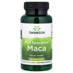 Swanson, Мака Full Spectrum®, 500 мг, 100 веганских капсул