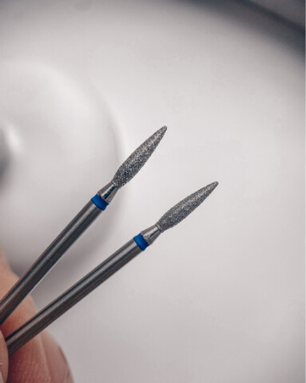 Пламя 2.3мм синяя 10мм ( фреза алмазная )