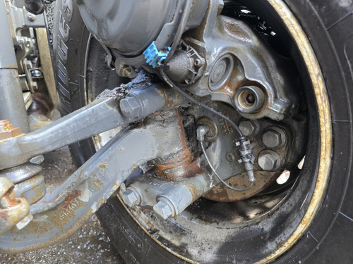 Кулак поворотный левый 2018г.