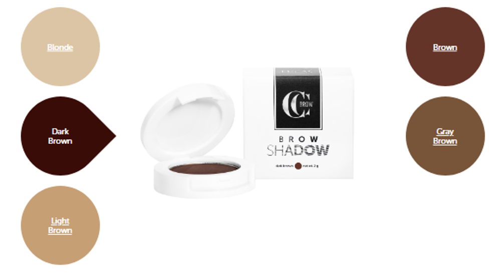 Тени для бровей CC Brow Brow Shadow Grey brown