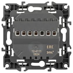 Терморегулятор ЭРА Серия 12 12-4111-16 универсальный 230В-Imax16А титан | ЭРА 12 Титан