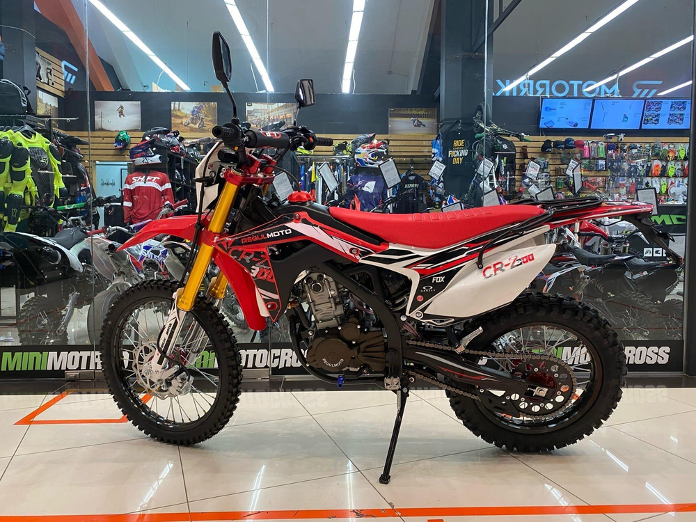 Мотоцикл эндуро Regulmoto CR-Z 300 г. ПТС Красный/белый