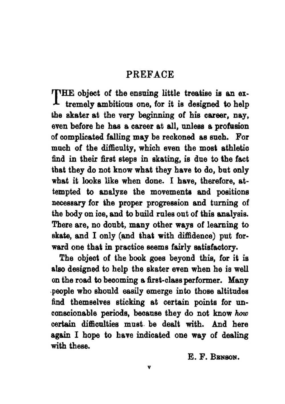 English Figure Skating. A Guide to the Theory and Practice of Skating in the English Style | Benson E F