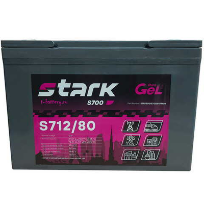 Тяговые аккумуляторные батареи STARK S712/80