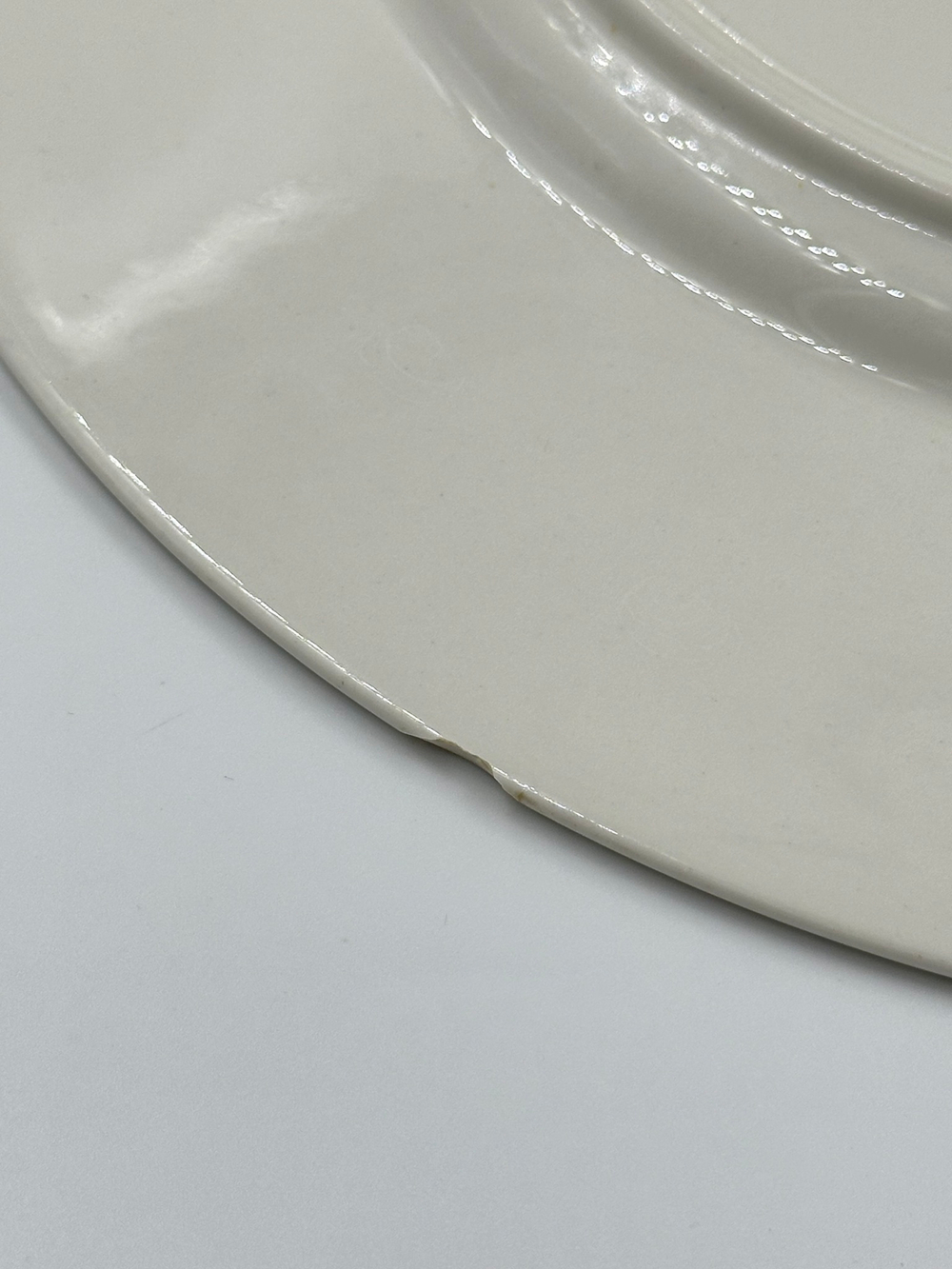 Тарелка 26,5см Villeroy & Boch, Blue Castle (скол)