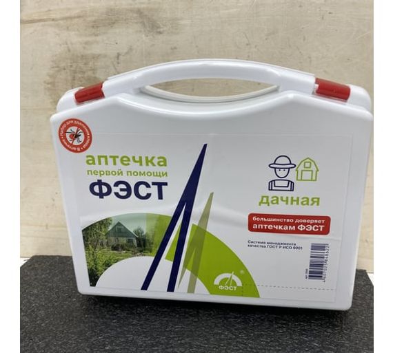 Аптечка дачная ( без лекарственных средств ) ф. 8M 
, арт. 3546
