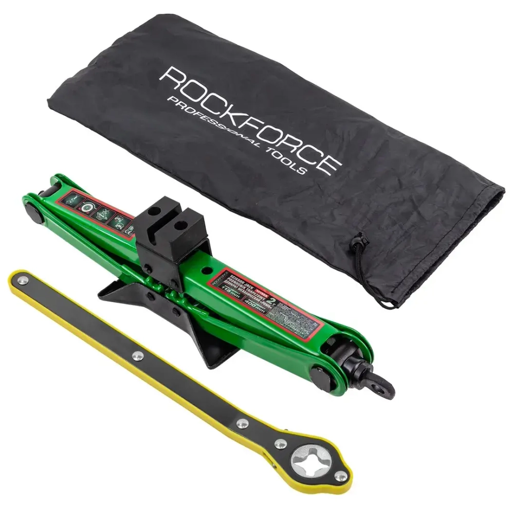 Домкрат механический ''ромб''2т RockFORCE RF-10152A