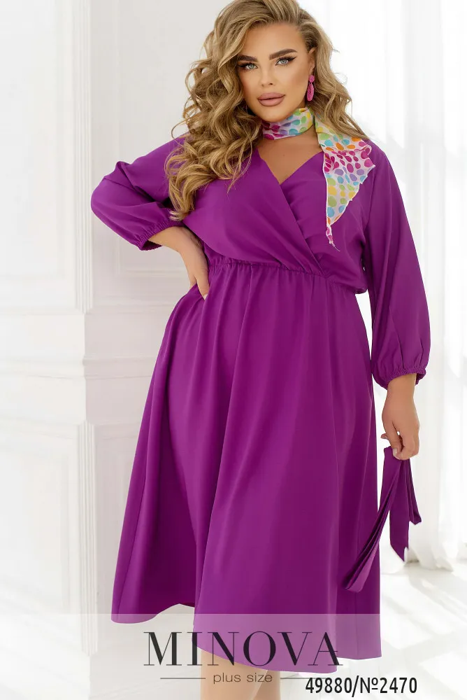Платье 2470-фуксия Minova