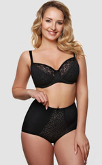 Бюстгальтер-балконет с мягкими трехразрезными чашками (Размер: 90F) (Цвет: белый)